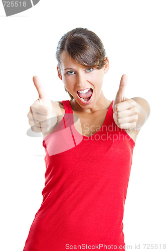 Image of Successful young woman