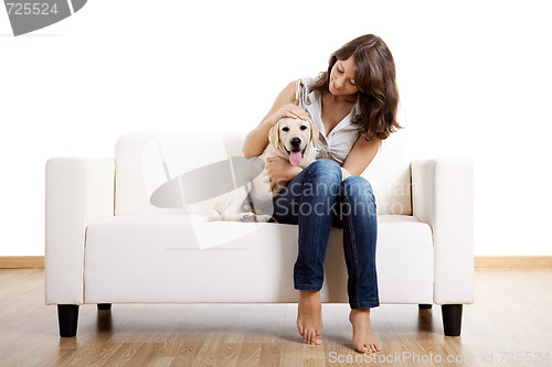 Image of Girl with her best friend