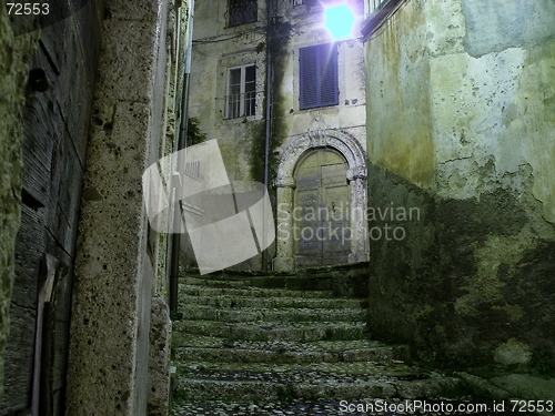 Image of medieval italian village