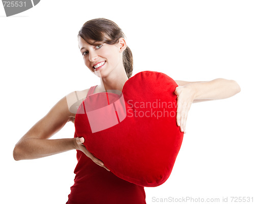 Image of Valentine woman