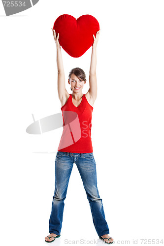 Image of Valentine woman