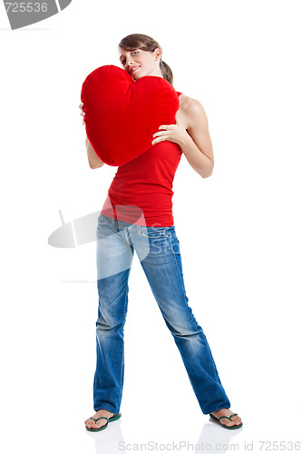 Image of Valentine woman