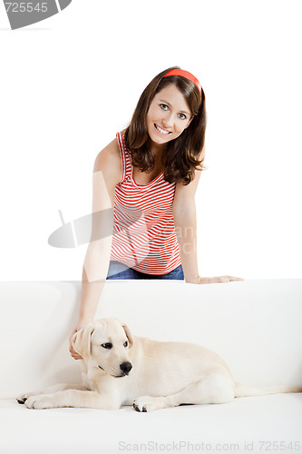 Image of Girl with her best friend
