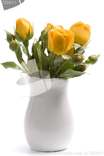 Image of yellow flowers bouquet