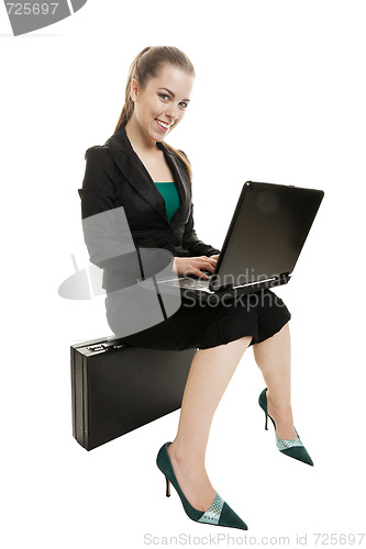 Image of smiling business woman