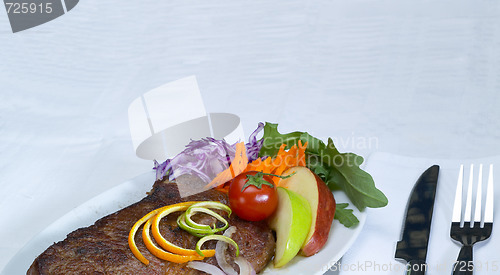 Image of beef ribeye steak