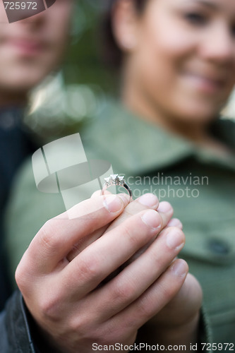 Image of Young Engaged Couple