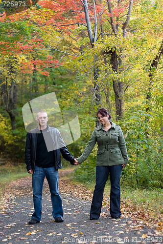 Image of Young Couple In Love