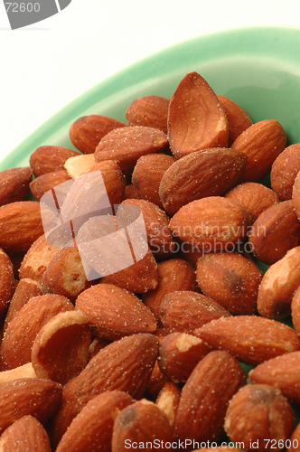 Image of almonds  on fiesta