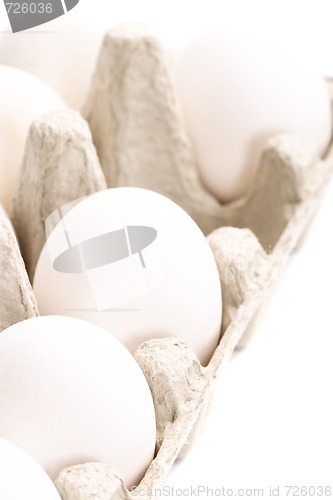 Image of white eggs