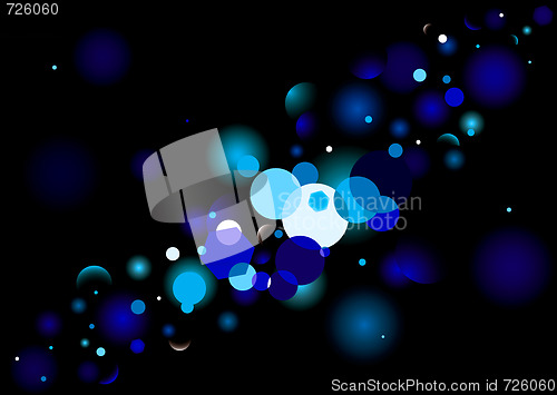 Image of blue glow
