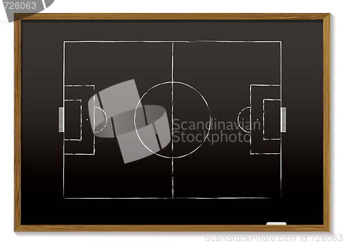 Image of football blackboard