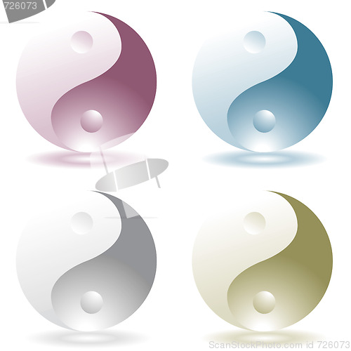 Image of ying yang four