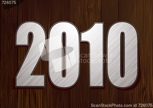 Image of new year wood