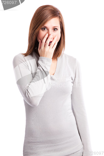 Image of Surprised woman