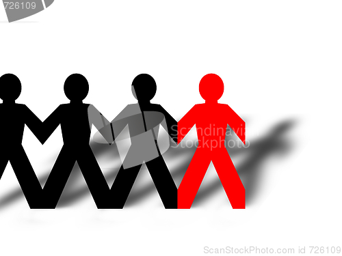 Image of Group Man Red