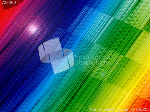 Image of Abstract spectrum background