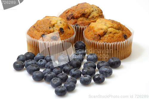 Image of Blueberry muffins