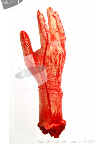 Image of Bloody hand