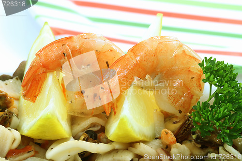 Image of Seafood dinner