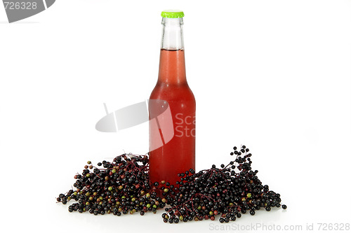 Image of American elderberry lemonade