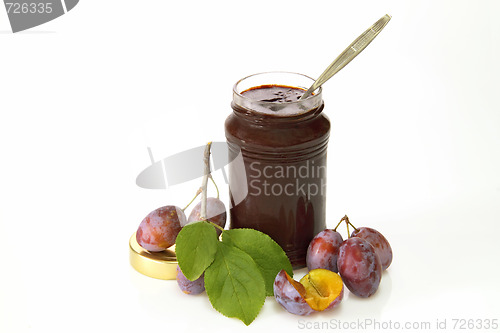 Image of Plums and jam