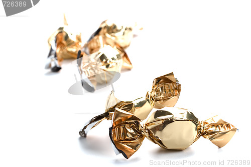 Image of golden sweets