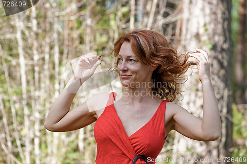 Image of Portrait in nature