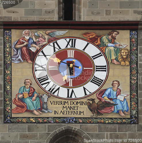 Image of Ancient clock detail