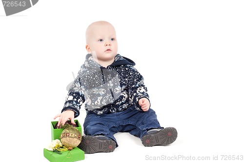 Image of Christmas baby