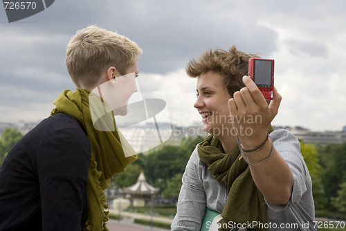 Image of Young girls Paris