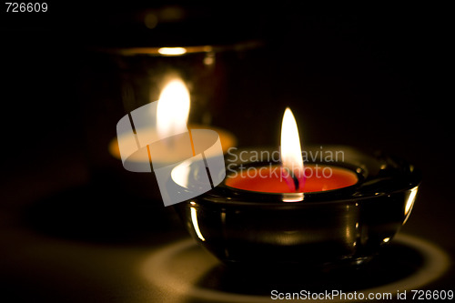 Image of two candles