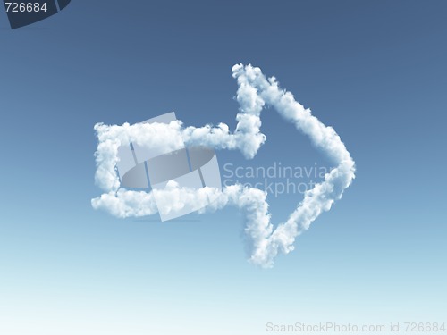 Image of cloudy pointer