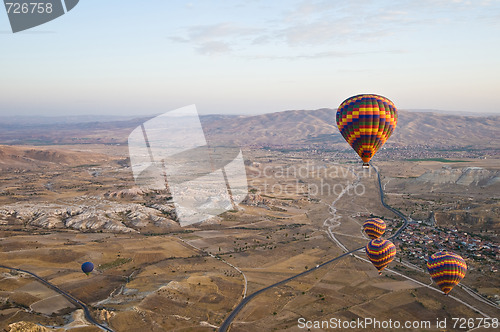 Image of Baloons over Cappadocia