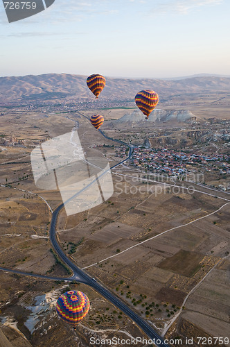 Image of Baloons over Cappadocia