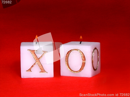 Image of love candles