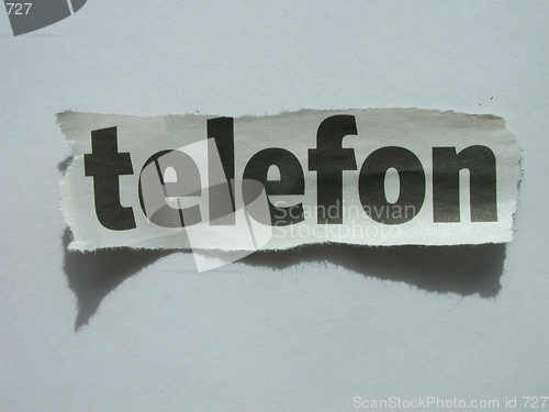 Image of telefon