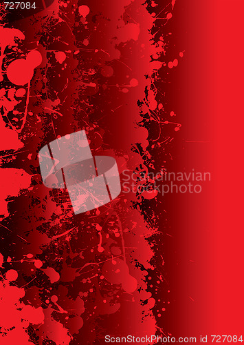 Image of blood splat vivid