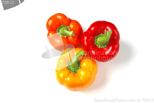 Image of Colorful Pepper Trio