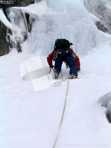 Image of Ice climber