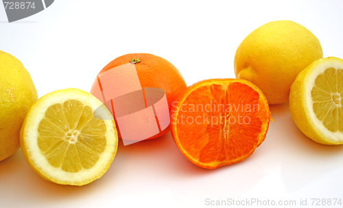 Image of lemons and mandarins