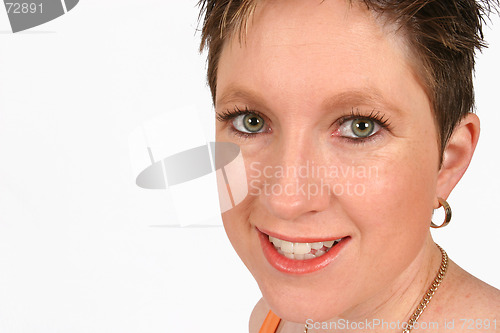 Image of Model smiling at you