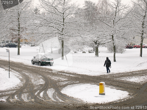 Image of Urban winter scenic