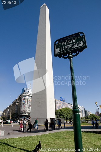 Image of Buenos Aires's Obelisc.