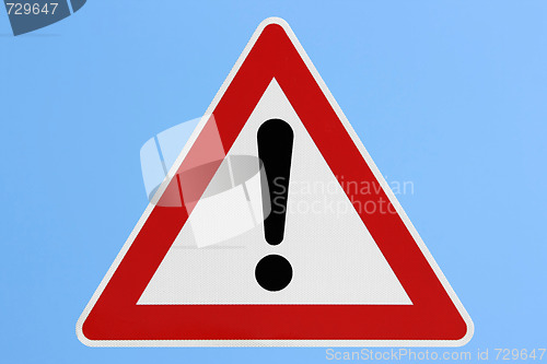 Image of Attention Road Sign