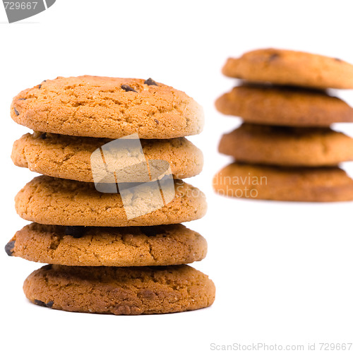 Image of two stacks of cookies