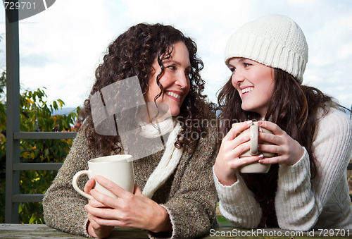 Image of Mother and daughter