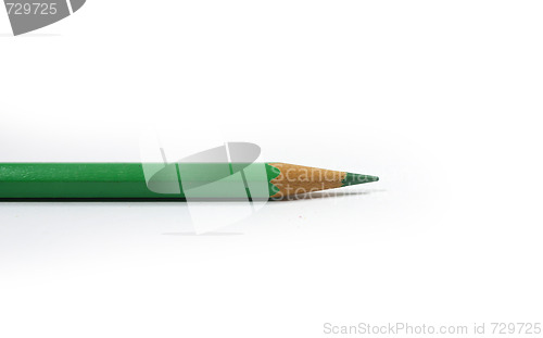 Image of green pencil