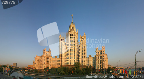 Image of Moscow. Panorama.