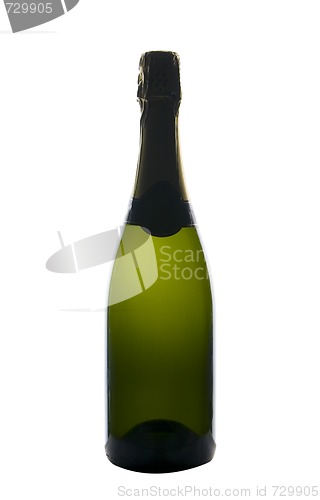 Image of Champagne bottle celebration